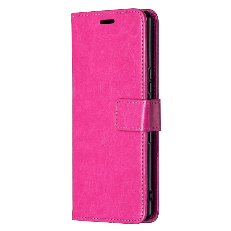 For Sony Xperia L4 Crazy Horse Texture Horizontal Flip Leather Case with Holder & Card Slots & Wallet & Photo Frame