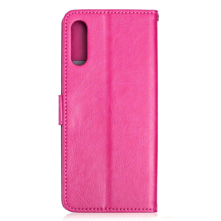 For Sony Xperia L4 Crazy Horse Texture Horizontal Flip Leather Case with Holder & Card Slots & Wallet & Photo Frame