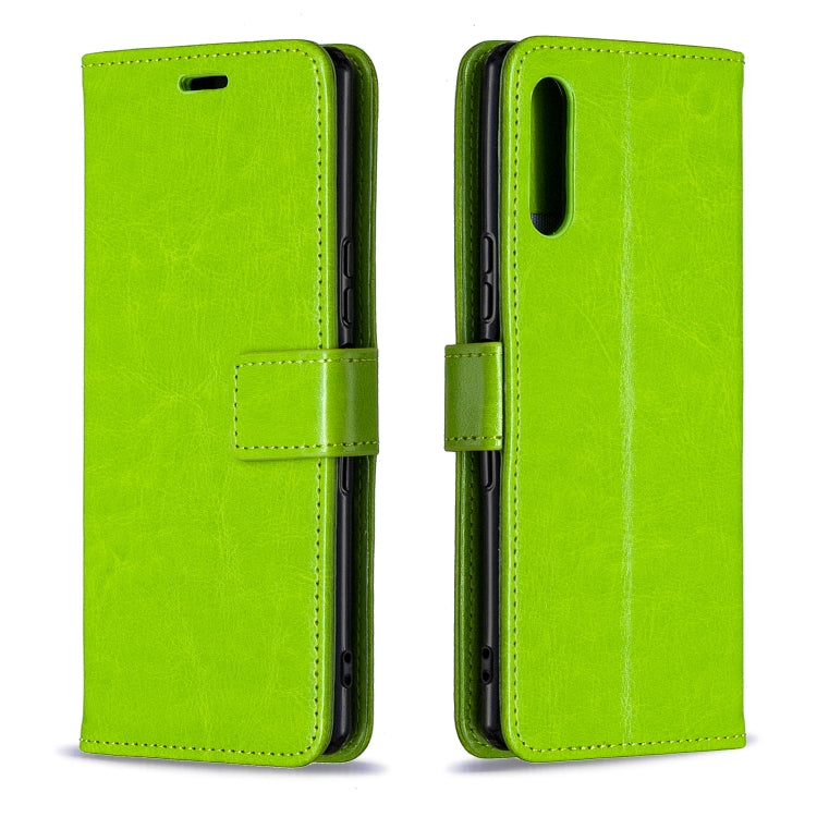 For Sony Xperia L4 Crazy Horse Texture Horizontal Flip Leather Case with Holder & Card Slots & Wallet & Photo Frame