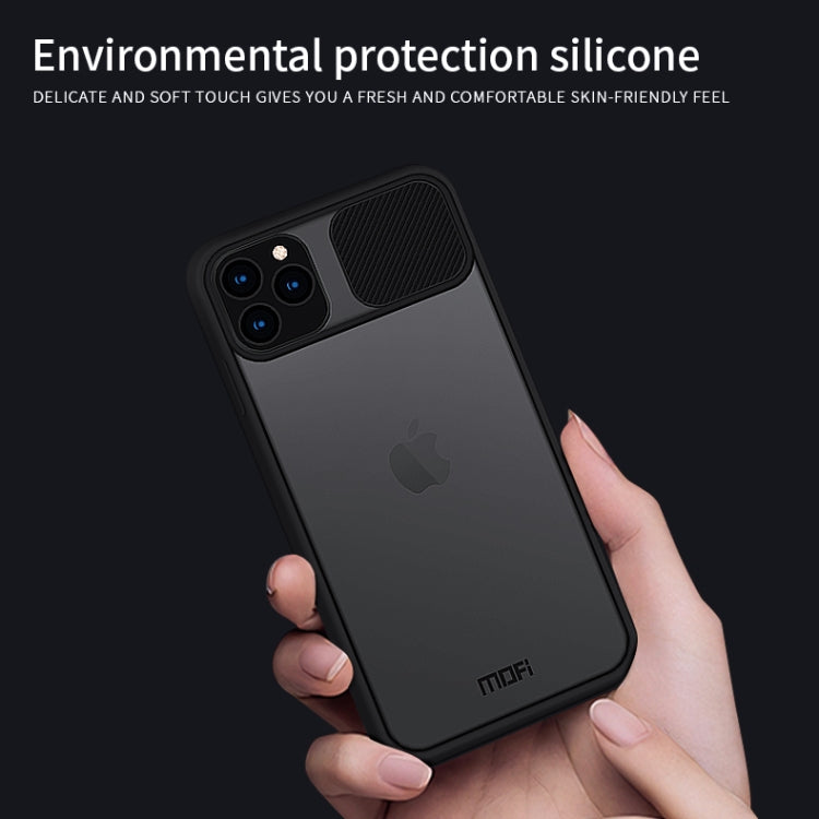 For iPhone 11 Pro MOFI Xing Dun Series Translucent Frosted PC + TPU Privacy Anti-glare Shockproof All-inclusive Protective Case