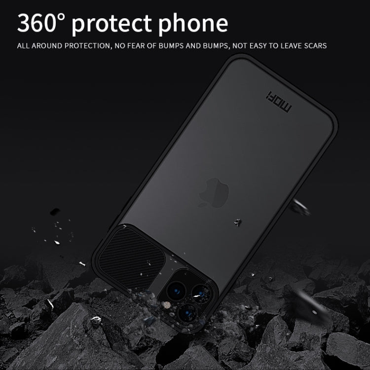 For iPhone 11 Pro Max MOFI Xing Dun Series Translucent Frosted PC + TPU Privacy Anti-glare Shockproof All-inclusive Protective Case