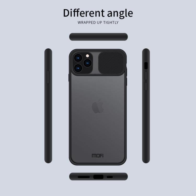 For iPhone 11 Pro Max MOFI Xing Dun Series Translucent Frosted PC + TPU Privacy Anti-glare Shockproof All-inclusive Protective Case