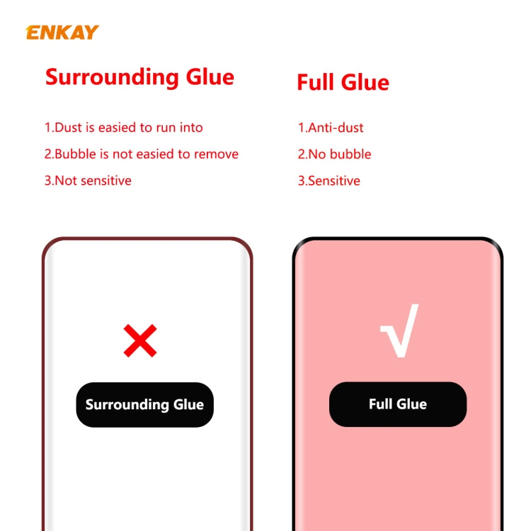 For Huawei P40 Pro ENKAY Hat-Prince 0.26mm 9H 3D Full Glue Explosion-proof Full Screen Curved Heat Bending Tempered Glass Film