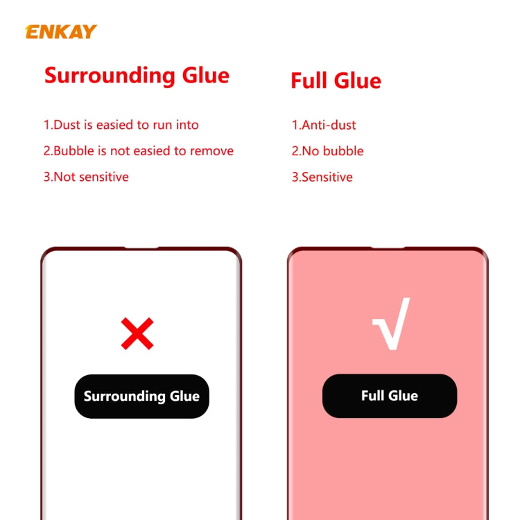 For Samsung Galaxy S10 ENKAY Hat-Prince 0.26mm 9H 3D Full Glue Explosion-proof Full Screen Curved Heat Bending Tempered Glass Film