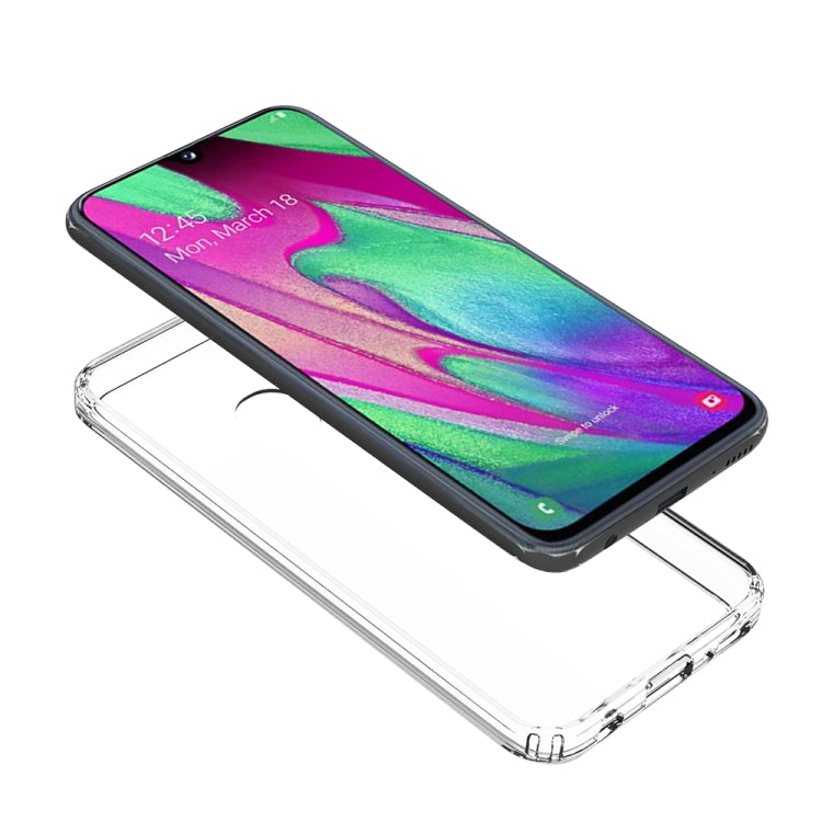 Shockproof Scratchproof TPU + Acrylic Protective Case for Galaxy A40