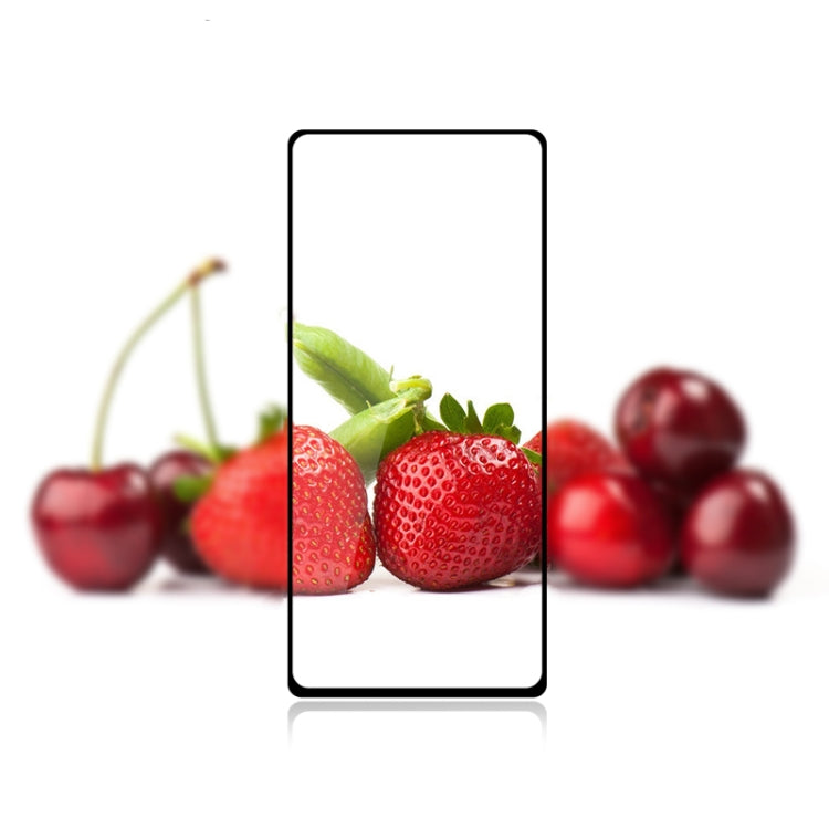 For Samsung Galaxy A71 5G 2 PCS mocolo 0.33mm 9H 2.5D Full Glue Tempered Glass Film