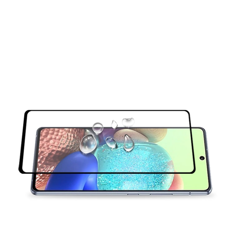 For Samsung Galaxy A71 5G 2 PCS mocolo 0.33mm 9H 2.5D Full Glue Tempered Glass Film