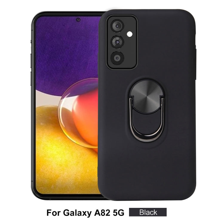 For Samsung Galaxy A82 5G 360 Rotary Multifunctional Stent PC+TPU Case with Magnetic Invisible Holder