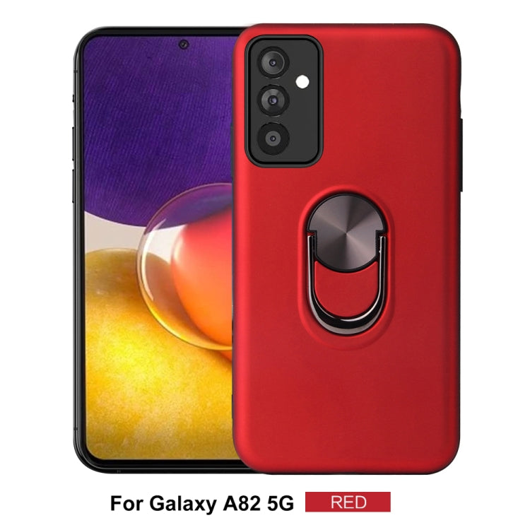 For Samsung Galaxy A82 5G 360 Rotary Multifunctional Stent PC+TPU Case with Magnetic Invisible Holder
