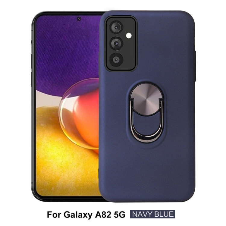 For Samsung Galaxy A82 5G 360 Rotary Multifunctional Stent PC+TPU Case with Magnetic Invisible Holder