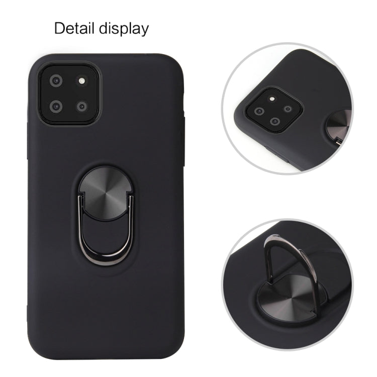 For Samsung Galaxy A22 5G 360 Rotary Multifunctional Stent PC+TPU Case with Magnetic Invisible Holder
