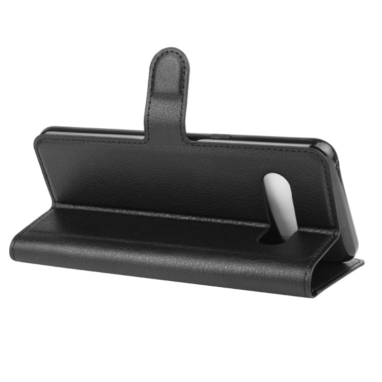 For LG V60 ThinQ 5G Litchi Texture Horizontal Flip Protective Case with Holder & Card Slots & Wallet