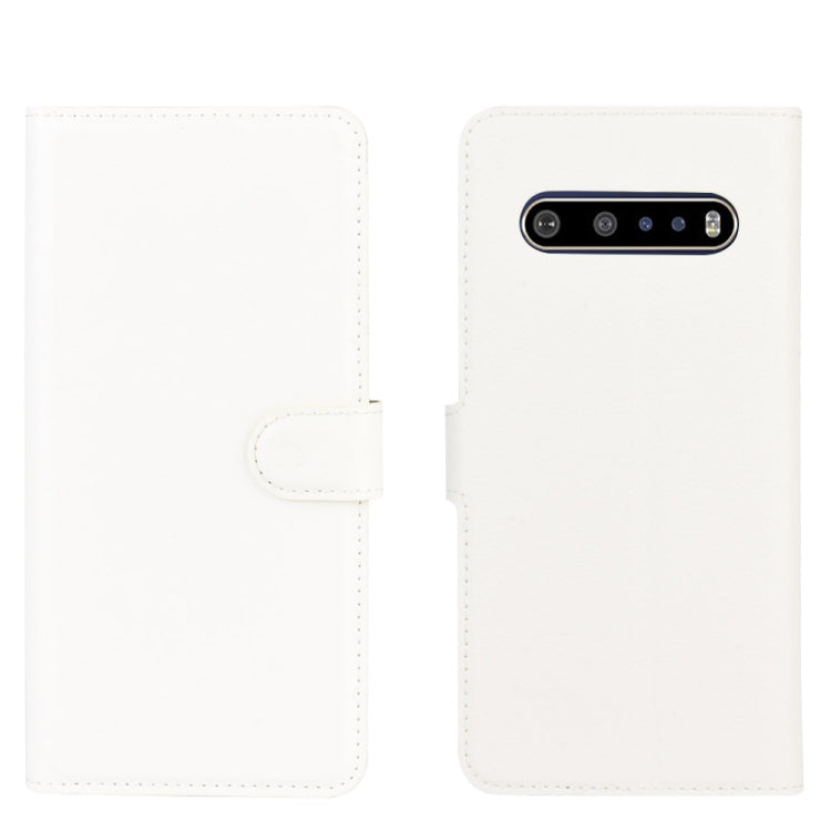 For LG V60 ThinQ 5G Litchi Texture Horizontal Flip Protective Case with Holder & Card Slots & Wallet