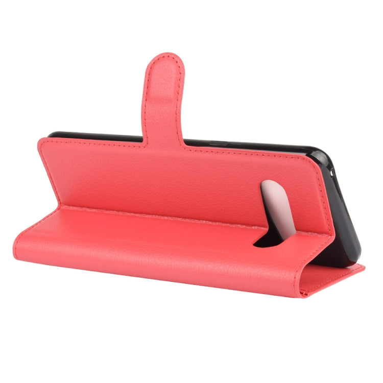 For LG V60 ThinQ 5G Litchi Texture Horizontal Flip Protective Case with Holder & Card Slots & Wallet