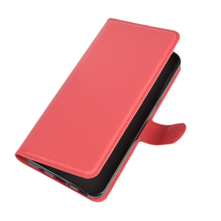 For LG V60 ThinQ 5G Litchi Texture Horizontal Flip Protective Case with Holder & Card Slots & Wallet