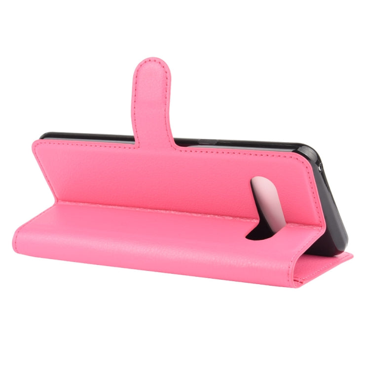 For LG V60 ThinQ 5G Litchi Texture Horizontal Flip Protective Case with Holder & Card Slots & Wallet