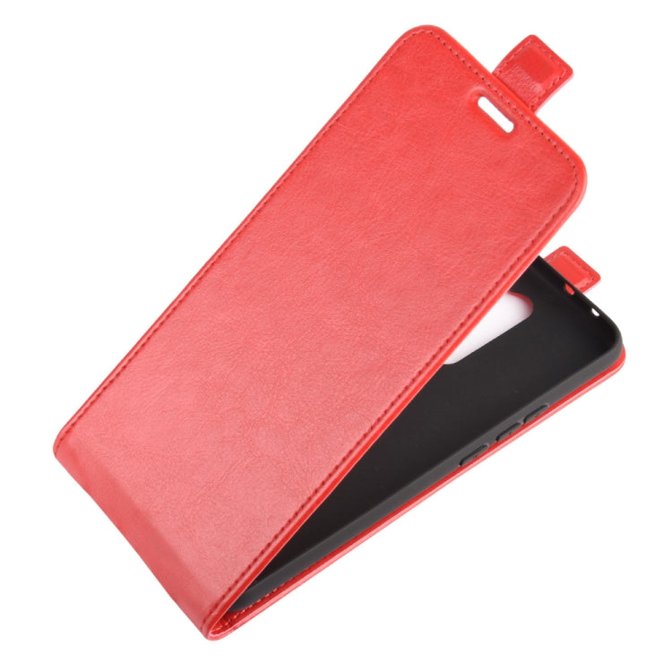 For Xiaomi Redmi 9 R64 Texture Single Vertical Flip Leather Protective Case with Card Slots & Photo Frame