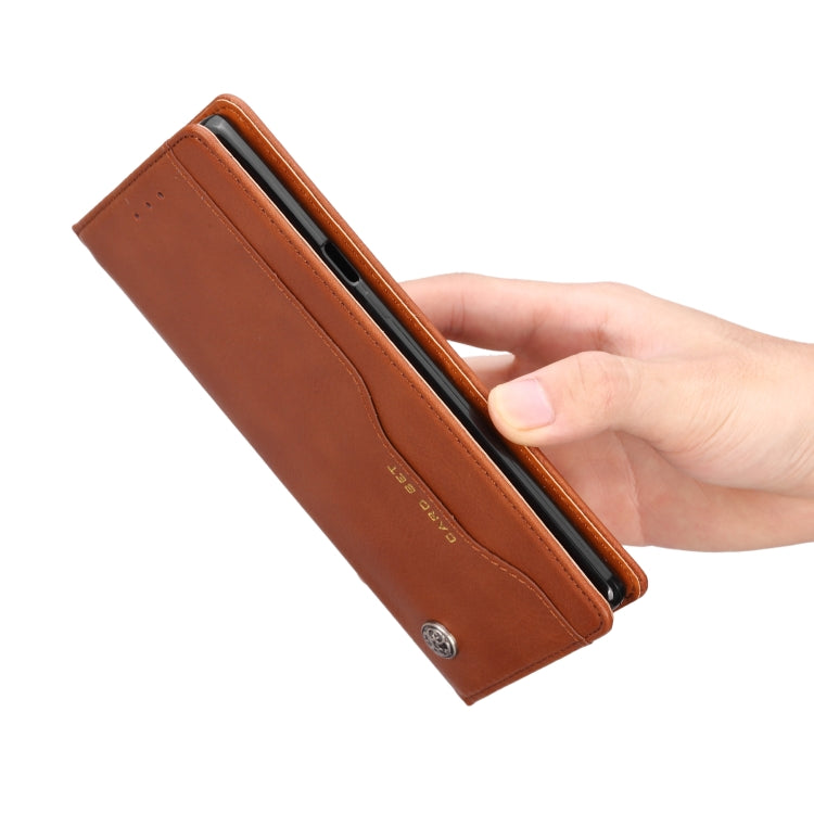 Knead Skin Texture Horizontal Flip Leather Case for Galaxy Note9, with Photo Frame & Holder & Card Slots & Wallet
