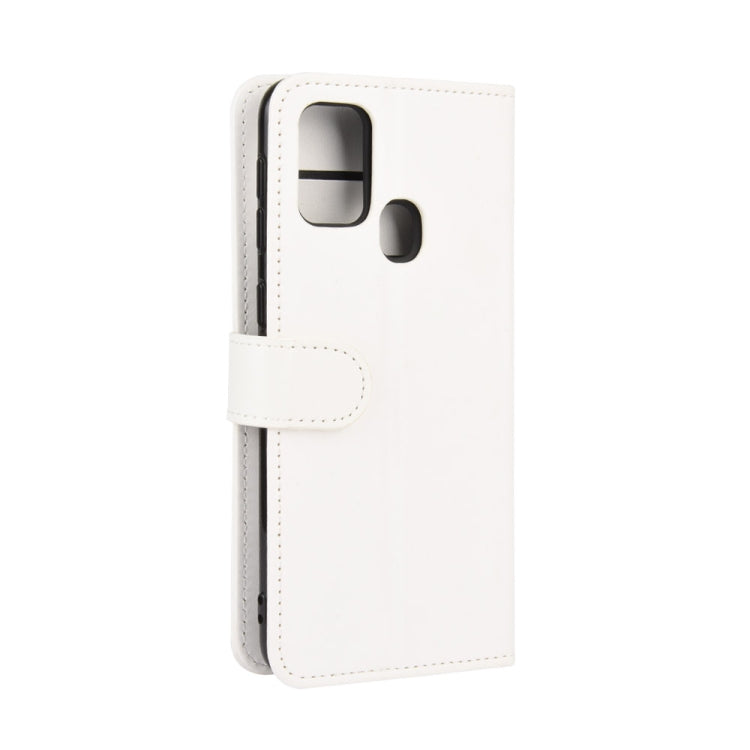 For Samsung Galaxy M31 R64 Texture Single Horizontal Flip Protective Case with Holder & Card Slots & Wallet& Photo Frame