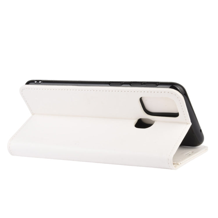 For Samsung Galaxy M31 R64 Texture Single Horizontal Flip Protective Case with Holder & Card Slots & Wallet& Photo Frame