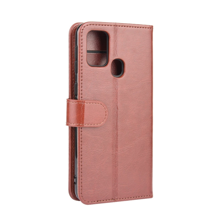 For Samsung Galaxy M31 R64 Texture Single Horizontal Flip Protective Case with Holder & Card Slots & Wallet& Photo Frame