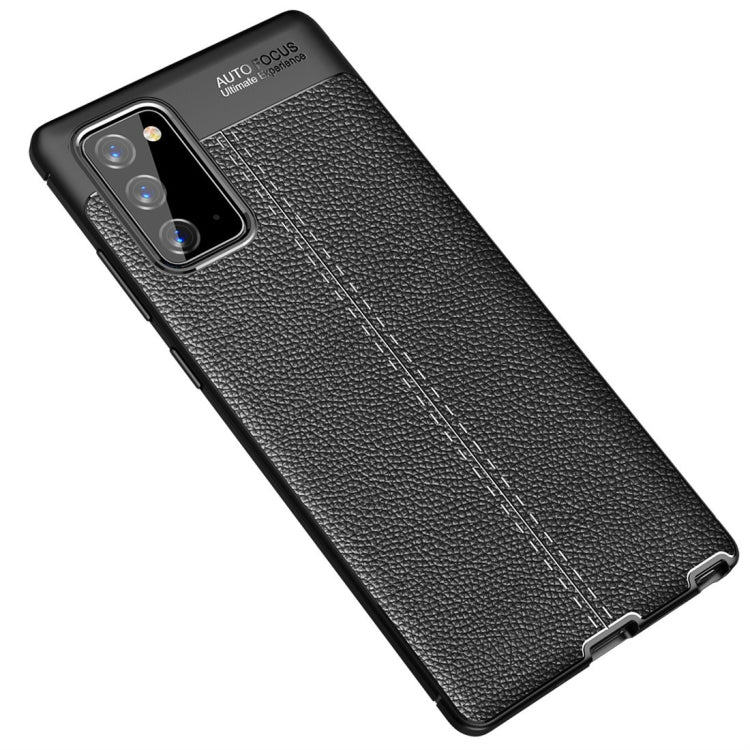 For Samsung Galaxy Note 20 Litchi Texture TPU Shockproof Case