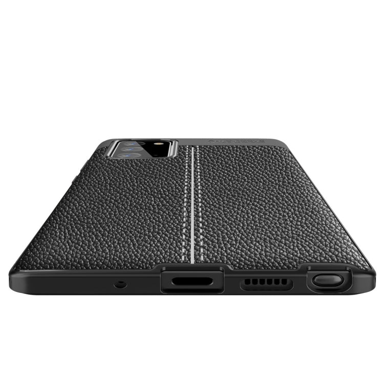 For Samsung Galaxy Note 20 Litchi Texture TPU Shockproof Case