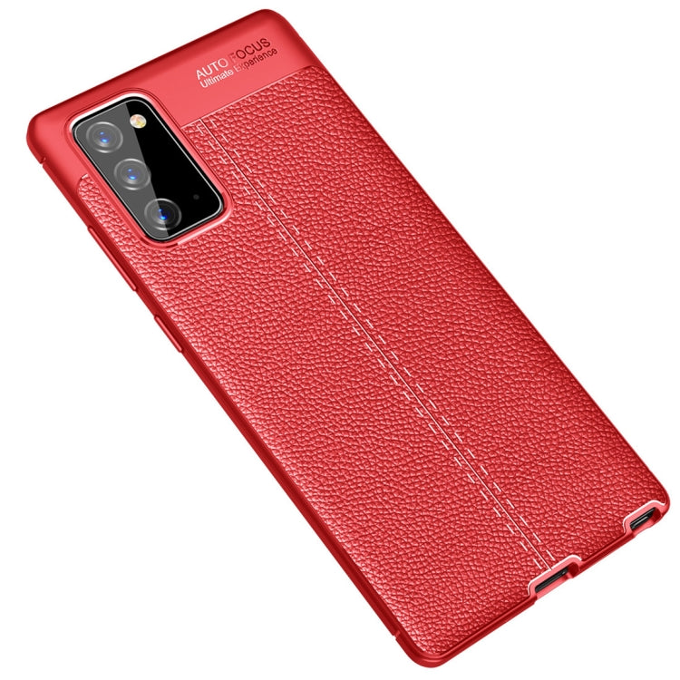 For Samsung Galaxy Note 20 Litchi Texture TPU Shockproof Case