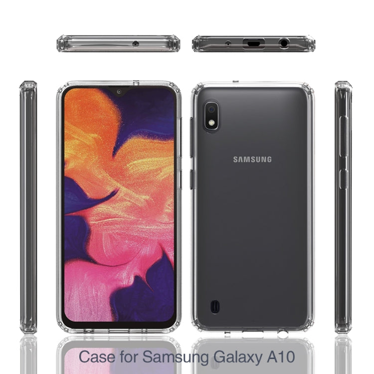 Scratchproof TPU + Acrylic Protective Case for Galaxy A10