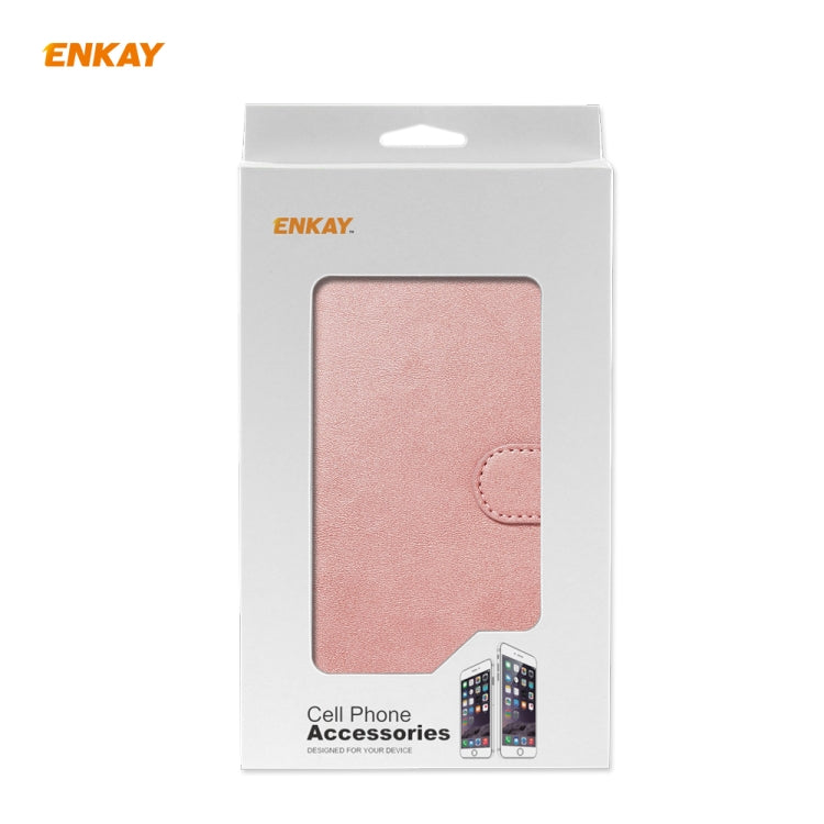 For Samsung Galaxy A71 ENKAY Hat-Prince Horizontal Flip Leather Case with Holder & Card Slots & Wallet