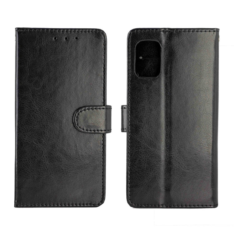 For Samsung Galaxy A51 5G Crazy Horse Texture Leather Horizontal Flip Protective Case with Holder & Card Slots & Wallet & Photo Frame