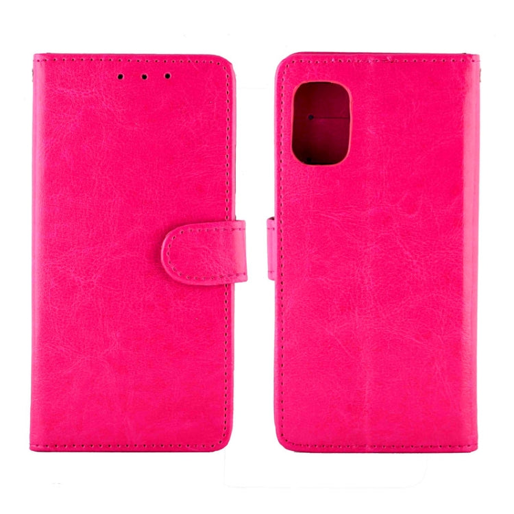 For Samsung Galaxy A51 5G Crazy Horse Texture Leather Horizontal Flip Protective Case with Holder & Card Slots & Wallet & Photo Frame