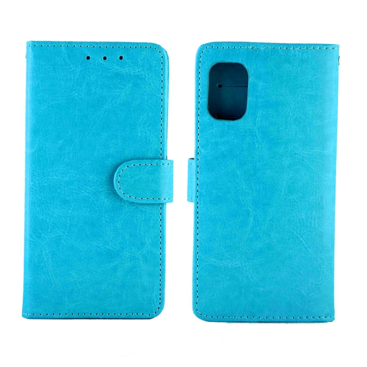 For Samsung Galaxy A51 5G Crazy Horse Texture Leather Horizontal Flip Protective Case with Holder & Card Slots & Wallet & Photo Frame