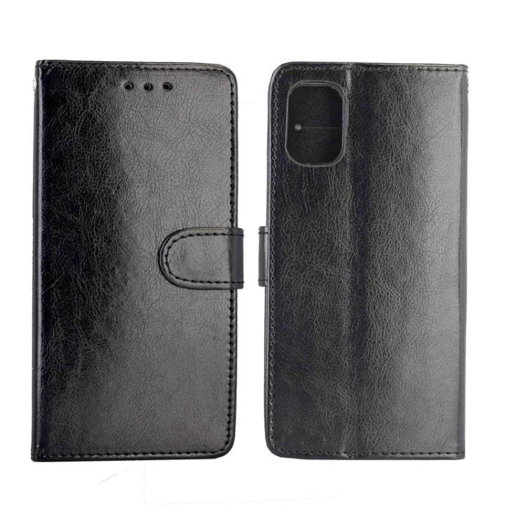 For Samsung Galaxy A31 Crazy Horse Texture Leather Horizontal Flip Protective Case with Holder & Card Slots & Wallet & Photo Frame