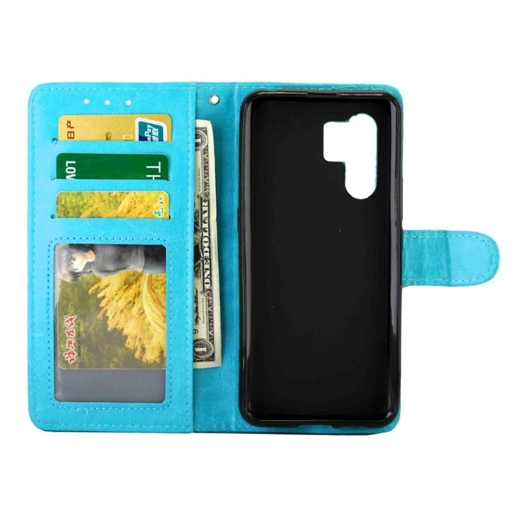 For Vivo X30 / X30 Pro Crazy Horse Texture Leather Horizontal Flip Protective Case with Holder & Card Slots & Wallet & Photo Frame