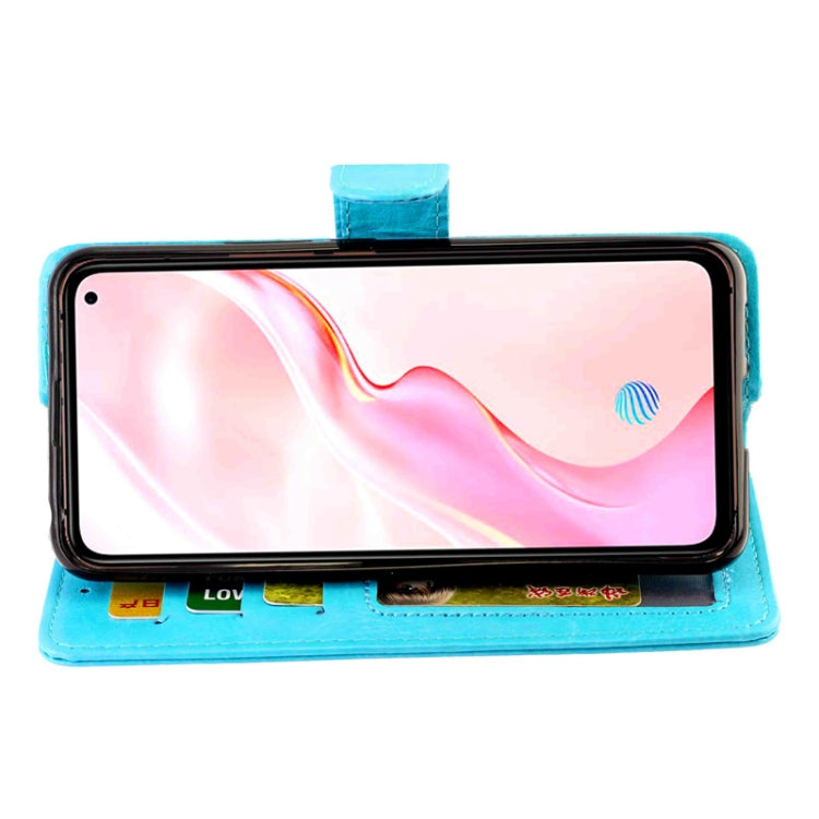 For Vivo X30 / X30 Pro Crazy Horse Texture Leather Horizontal Flip Protective Case with Holder & Card Slots & Wallet & Photo Frame