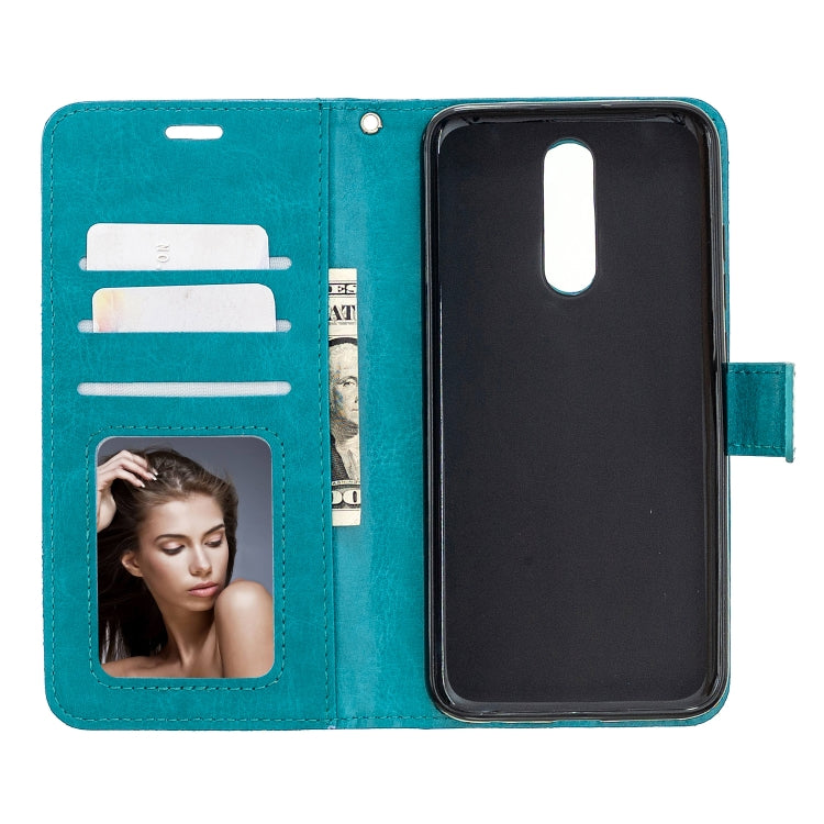 For Xiaomi Redmi 8 Crazy Horse Texture Horizontal Flip Leather Case with Holder & Card Slots & Wallet & Photo Frame