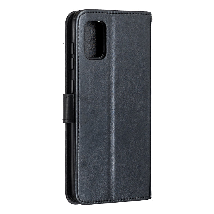 For Samsung Galaxy A31 Crazy Horse Texture Horizontal Flip Leather Case with Holder & Card Slots & Wallet & Photo Frame
