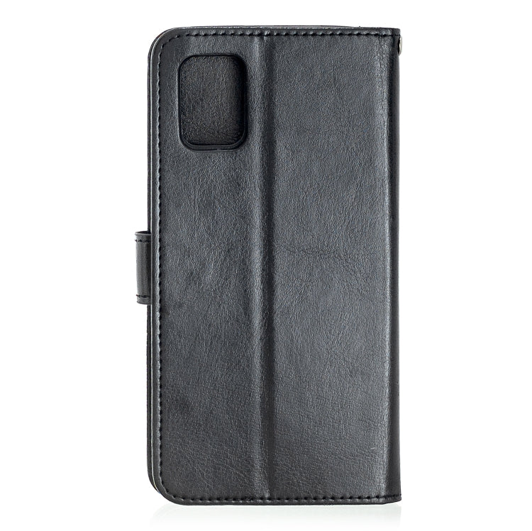 For Samsung Galaxy A31 Crazy Horse Texture Horizontal Flip Leather Case with Holder & Card Slots & Wallet & Photo Frame