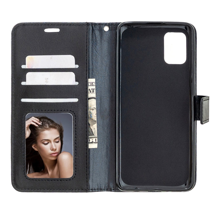For Samsung Galaxy A31 Crazy Horse Texture Horizontal Flip Leather Case with Holder & Card Slots & Wallet & Photo Frame