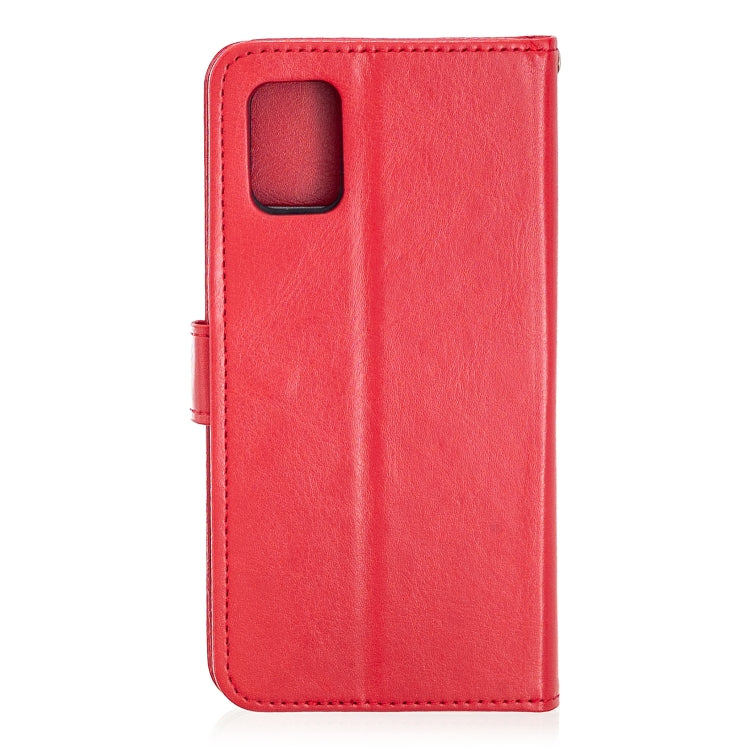 For Samsung Galaxy A31 Crazy Horse Texture Horizontal Flip Leather Case with Holder & Card Slots & Wallet & Photo Frame