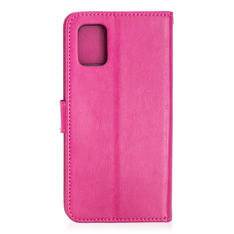 For Samsung Galaxy A31 Crazy Horse Texture Horizontal Flip Leather Case with Holder & Card Slots & Wallet & Photo Frame