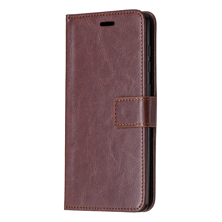For Samsung Galaxy A31 Crazy Horse Texture Horizontal Flip Leather Case with Holder & Card Slots & Wallet & Photo Frame