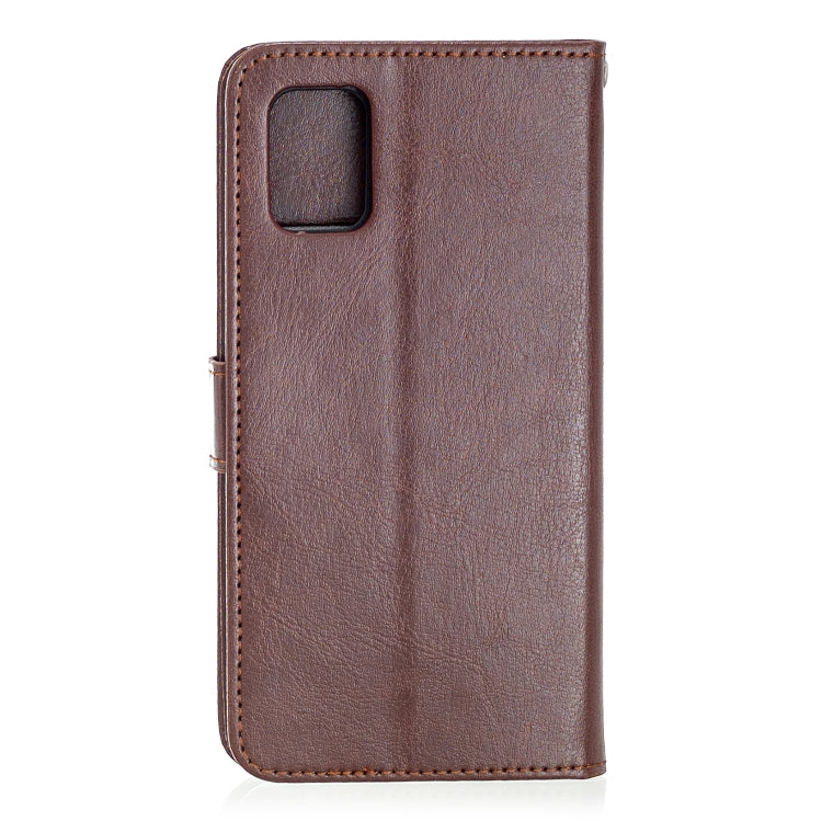 For Samsung Galaxy A31 Crazy Horse Texture Horizontal Flip Leather Case with Holder & Card Slots & Wallet & Photo Frame