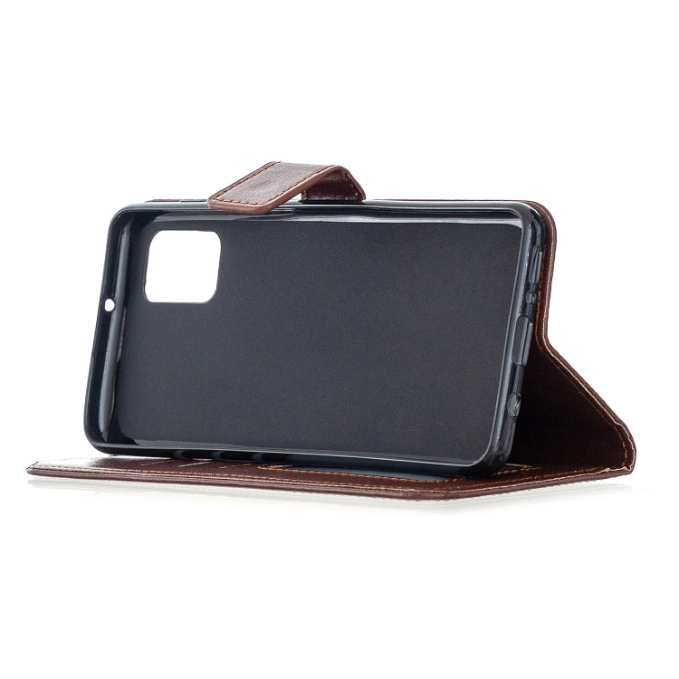 For Samsung Galaxy A31 Crazy Horse Texture Horizontal Flip Leather Case with Holder & Card Slots & Wallet & Photo Frame