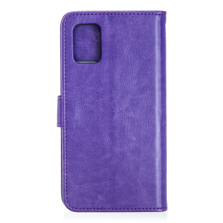 For Samsung Galaxy A31 Crazy Horse Texture Horizontal Flip Leather Case with Holder & Card Slots & Wallet & Photo Frame