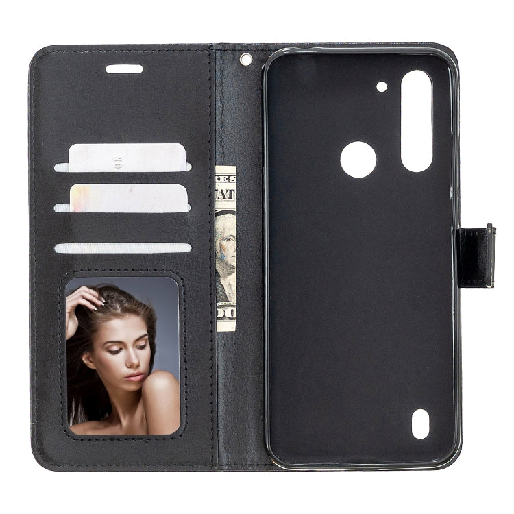 For Motorola Moto G8 Power Lite Crazy Horse Texture Horizontal Flip Leather Case with Holder & Card Slots & Wallet & Photo Frame