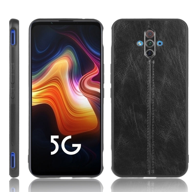 For ZTE nubia Play Shockproof Sewing Cow Pattern Skin PC + PU + TPU Case