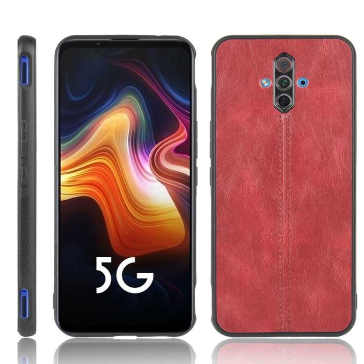 For ZTE nubia Play Shockproof Sewing Cow Pattern Skin PC + PU + TPU Case