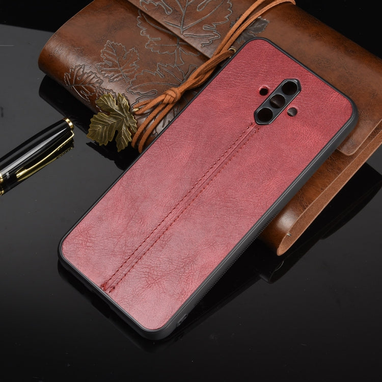 For ZTE nubia Play Shockproof Sewing Cow Pattern Skin PC + PU + TPU Case